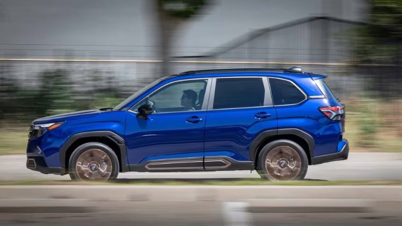 2025 Subaru Forster Cascade Blue