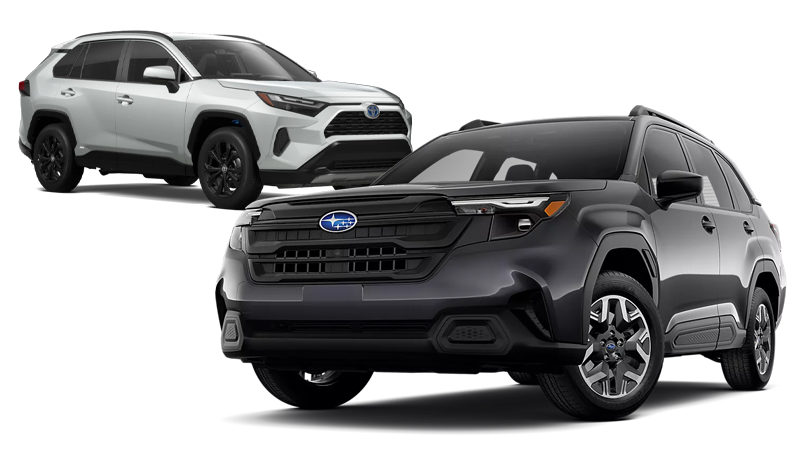 2025 Subaru Forester beats 2024 Toyota Rav4
