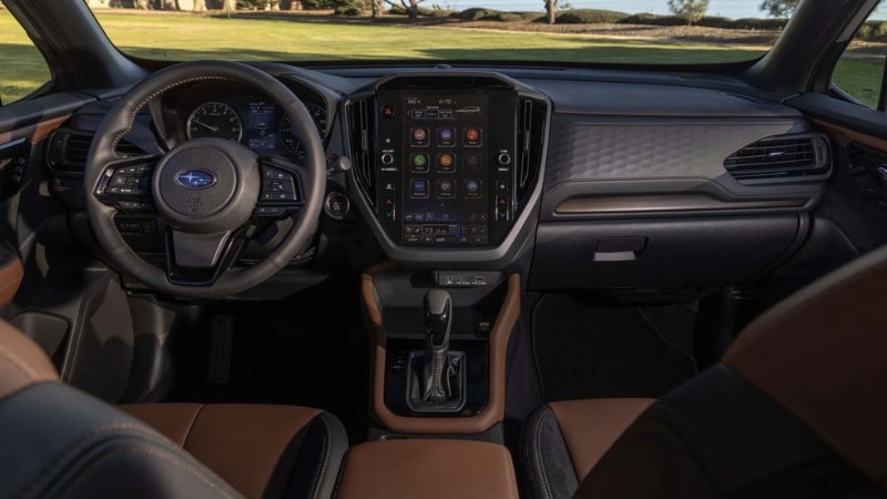 2024 Subaru Forester interior 