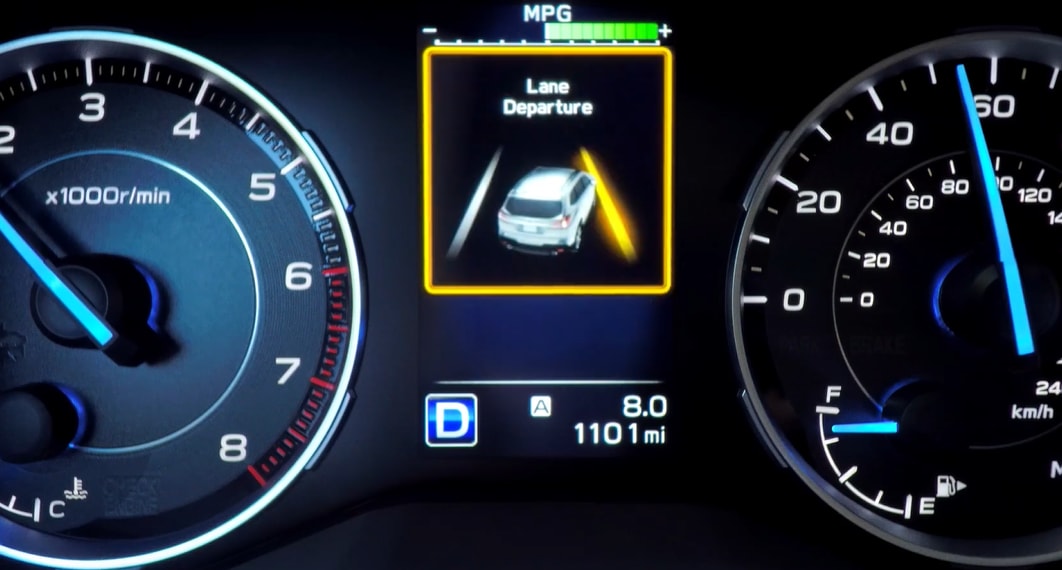 Subaru Eye Sight Driver Assist Lane Keep Assist
