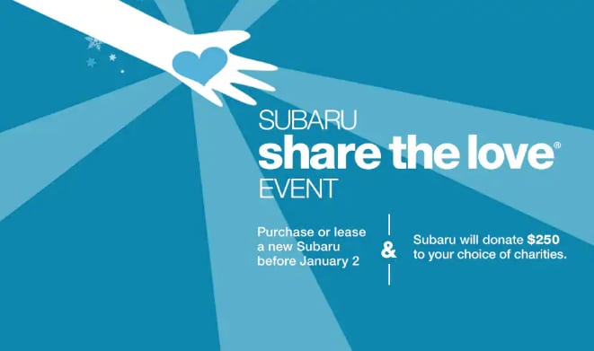 11th Annual Subaru Share the Love Event