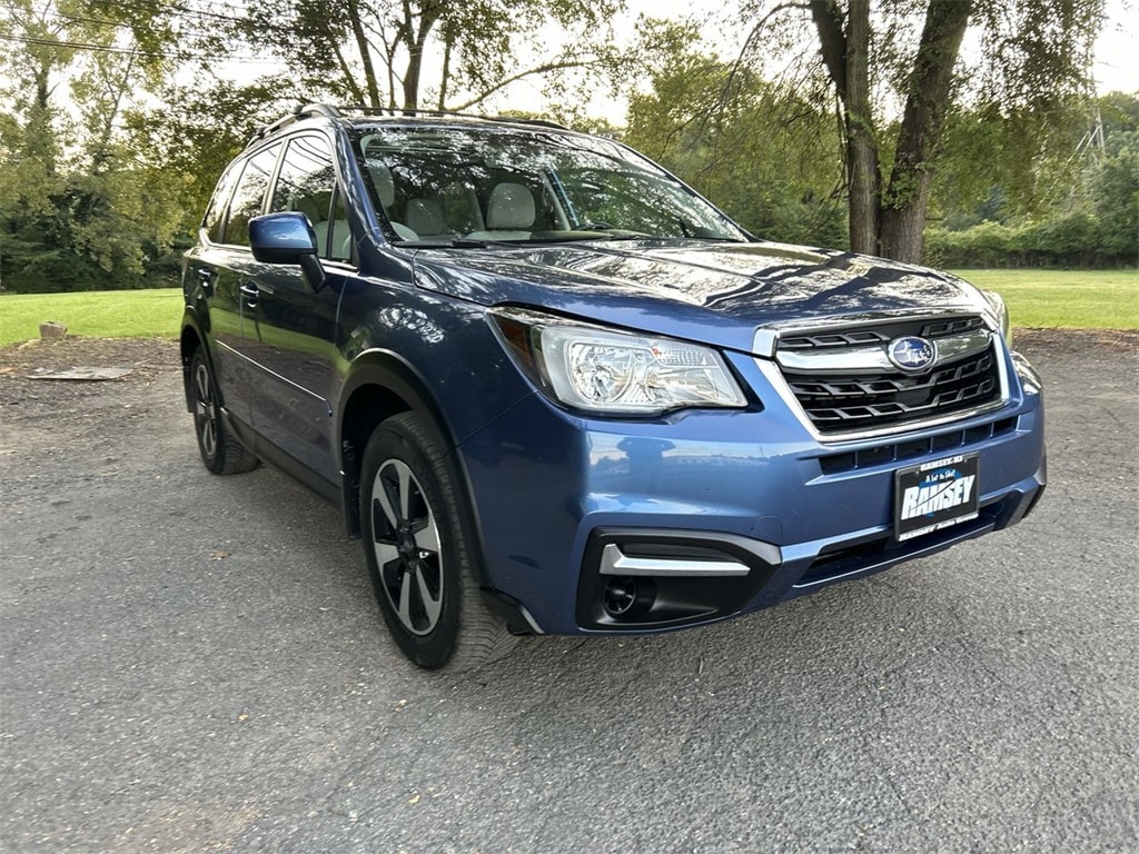 Used 2018 Subaru Forester Premium with VIN JF2SJAEC8JH605760 for sale in Ramsey, NJ