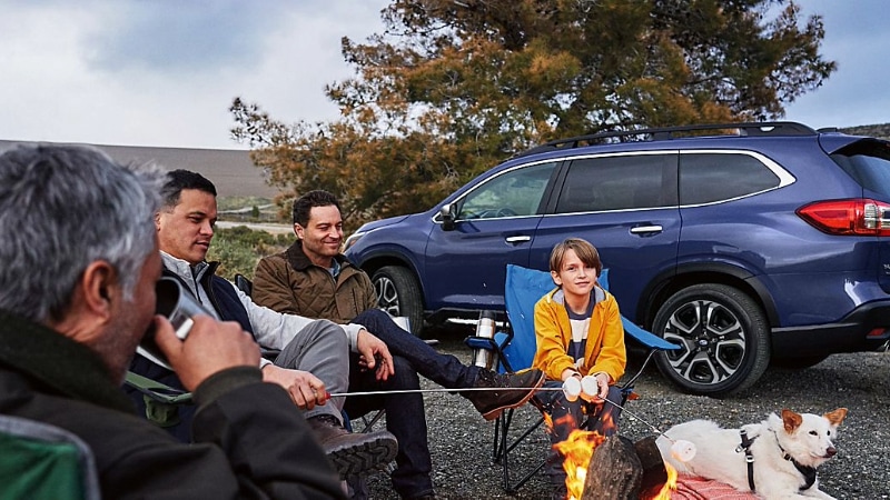 2024 Subaru Ascent Family Camping