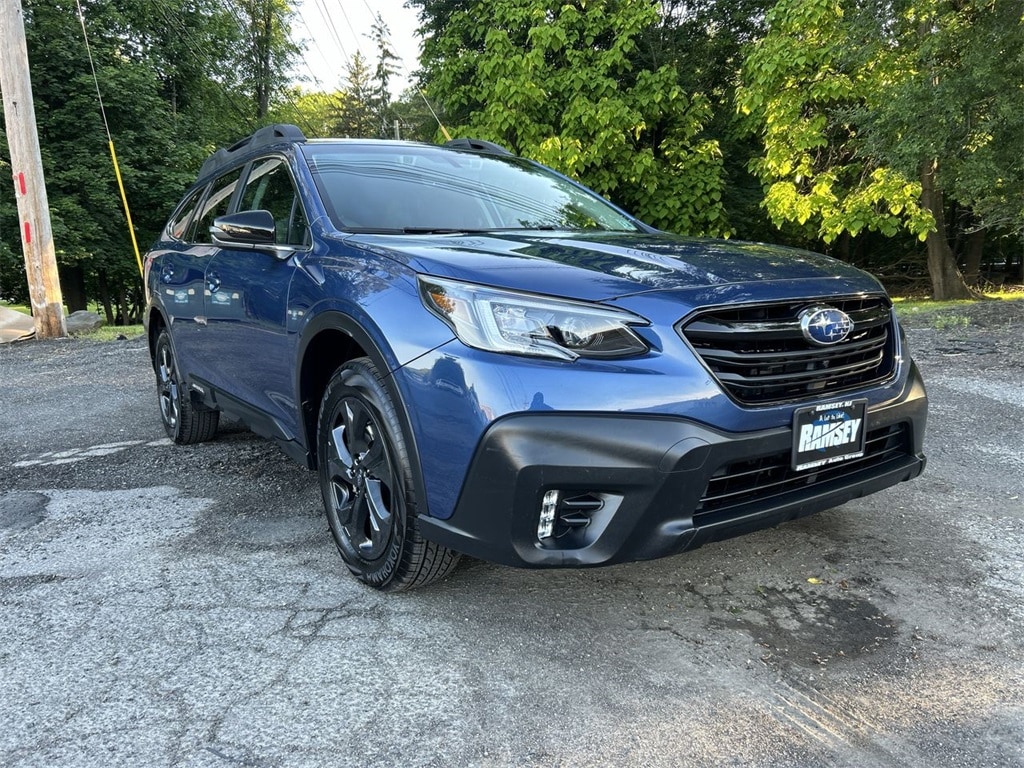 Certified 2021 Subaru Outback Onyx Edition with VIN 4S4BTGJD9M3208016 for sale in Ramsey, NJ