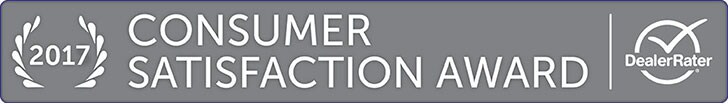 2017 DealerRater Consumer Satisfaction Award