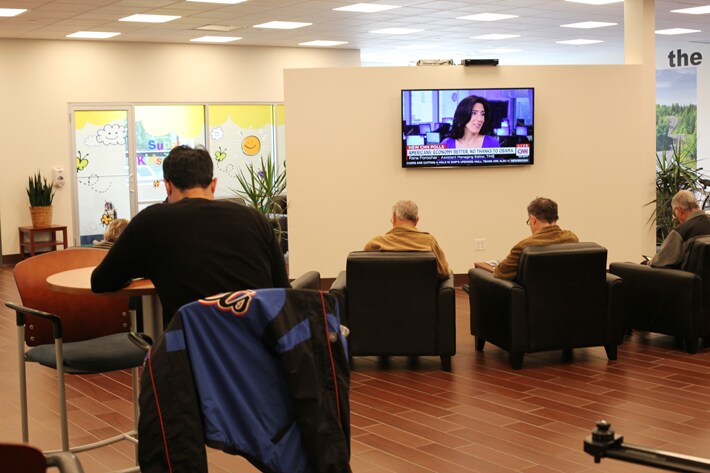 Ramsey Subaru Service Center Waiting Room