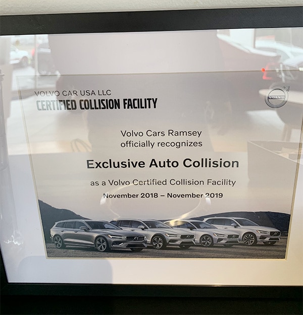 Volvo Auto Body Shop NJ Volvo Collision Repair Bergen County NJ