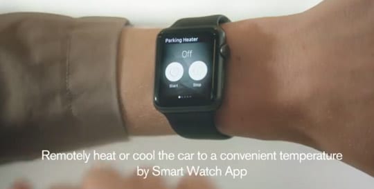Volvo On Call Smart Watch App