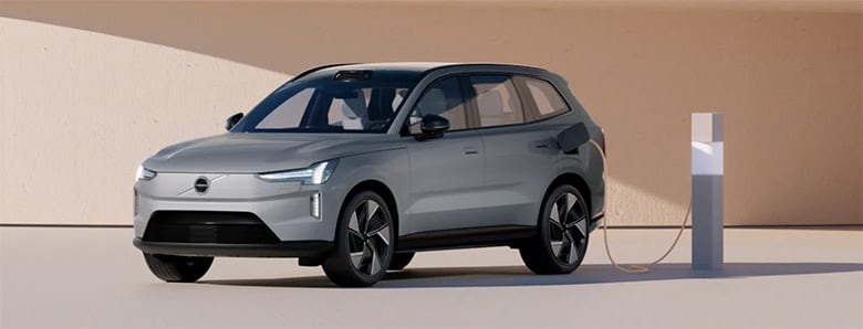 2024 Volvo EX90 fully-electric vehicle