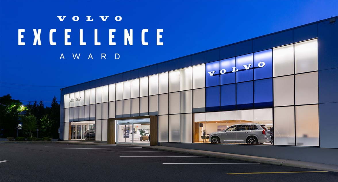 Ramsey Volvo Excellence Award