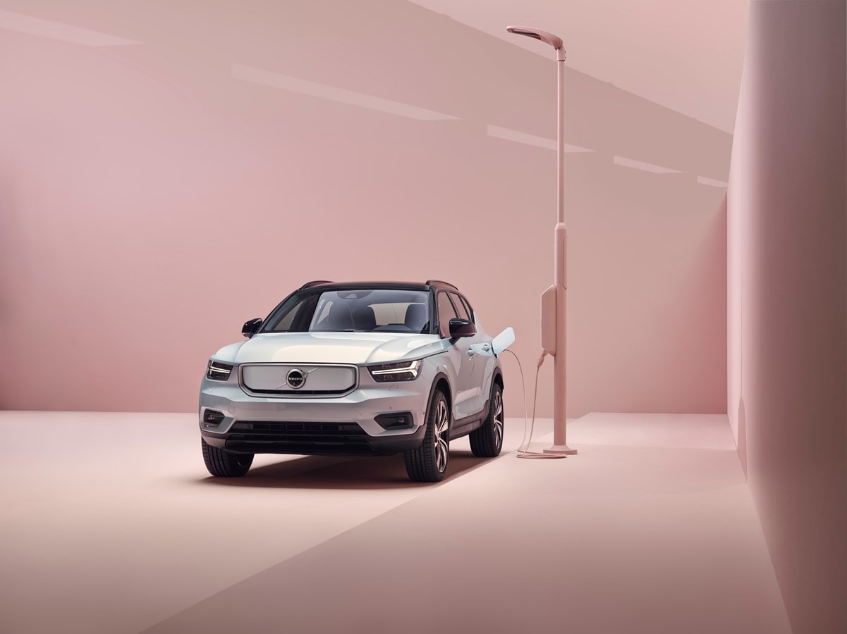 Volvo XC40 Recharge SUV review: deliveries in rear