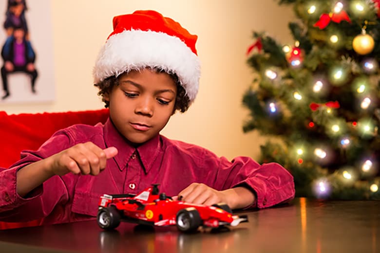 donate unwrapped toy to a child in need