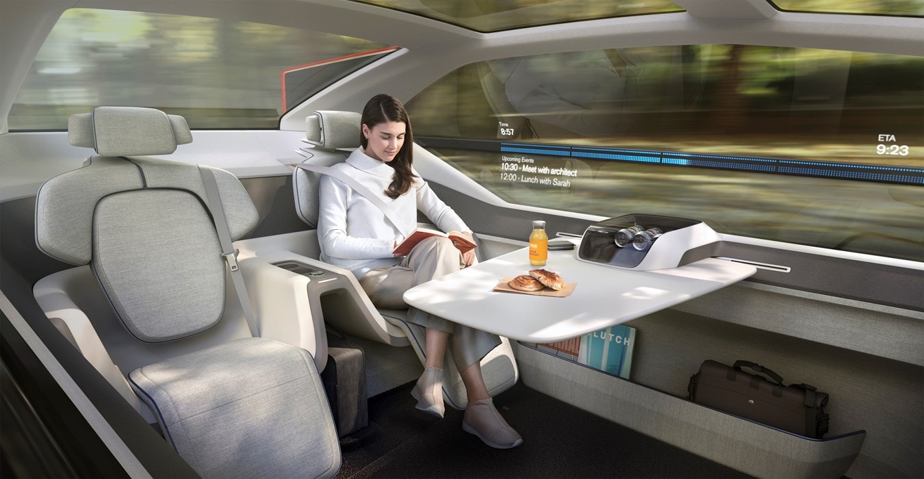Volvo 360c Concept Interior