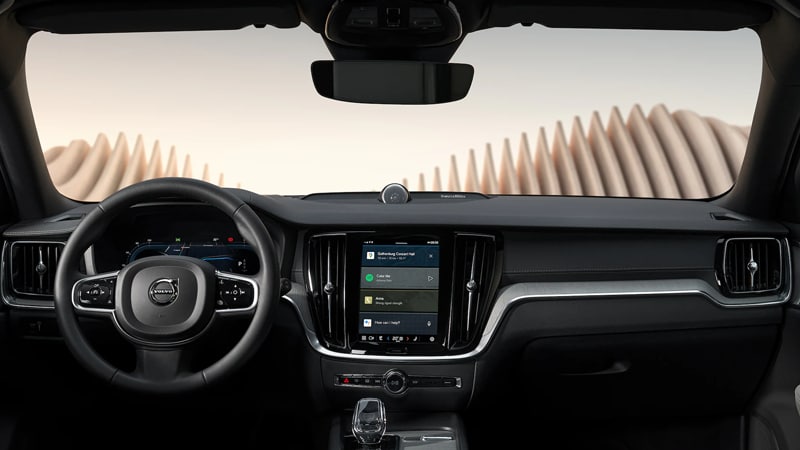 2024 Volvo V60 Cross Country 9.0-inch touchscreen