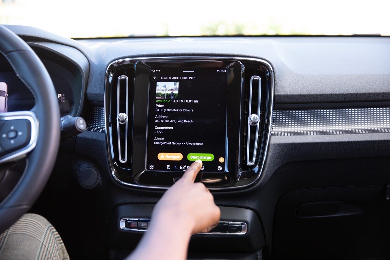 Volvo ChargePoint App