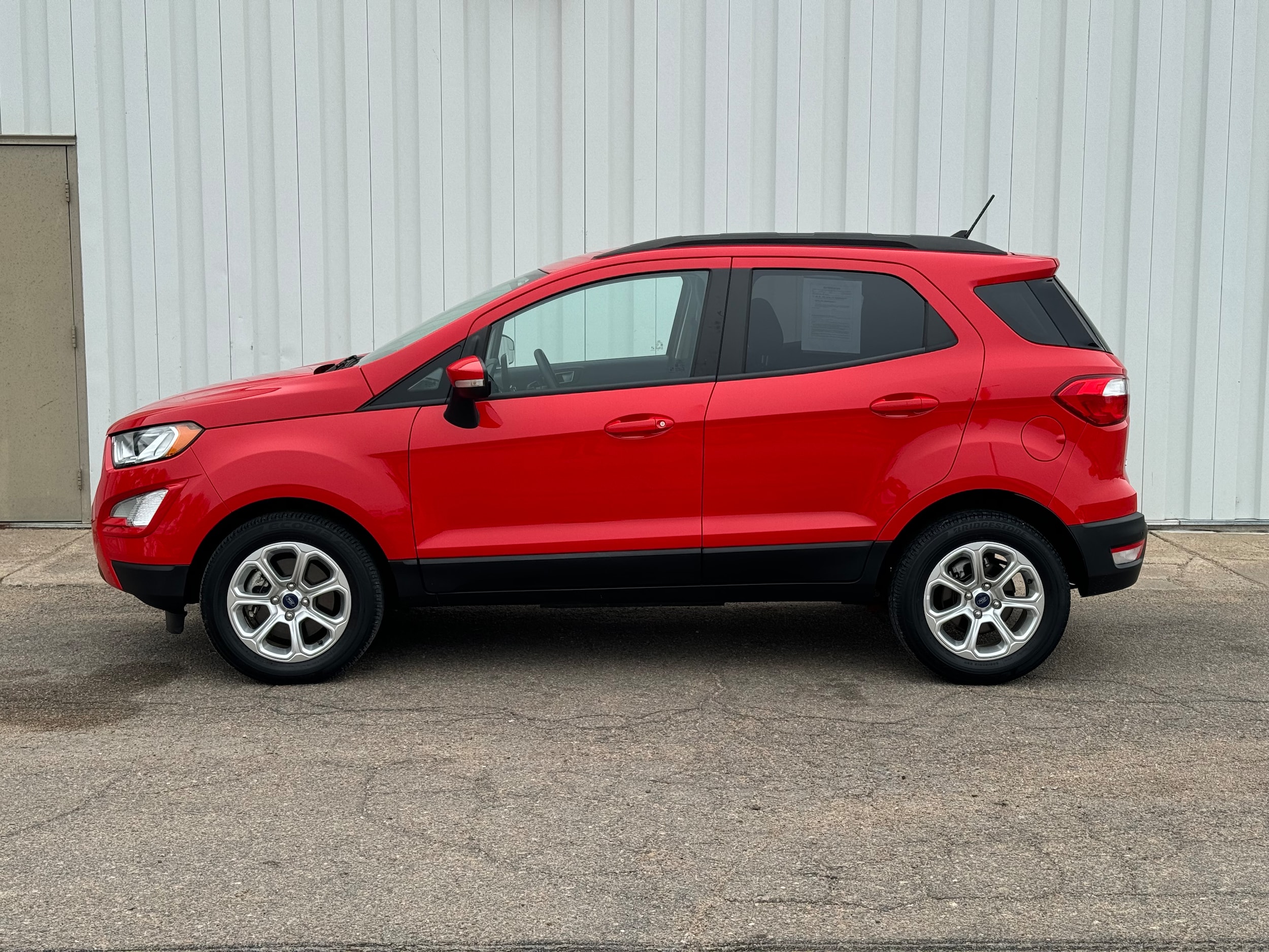 Used 2021 Ford EcoSport SE with VIN MAJ3S2GE0MC444378 for sale in Broken Bow, NE