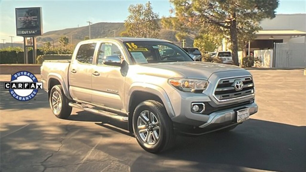 Used 2016 Toyota Tacoma Limited Truck Double Cab