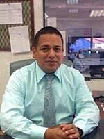 Staff member Sergio Laguna from 3370fee98f05