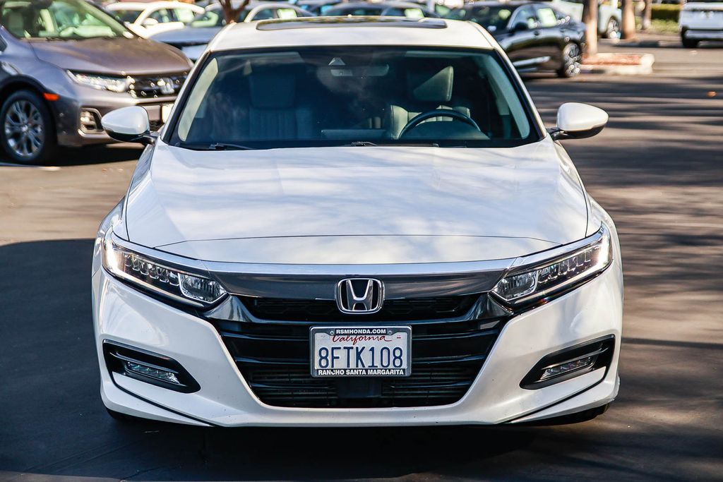 Used 2018 Honda Accord EX-L with VIN 1HGCV1F54JA128424 for sale in Rancho Santa Margarita, CA