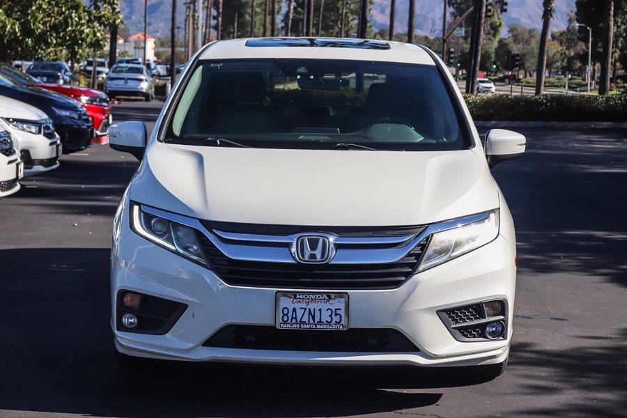 Used 2018 Honda Odyssey EX-L with VIN 5FNRL6H76JB054389 for sale in Rancho Santa Margarita, CA