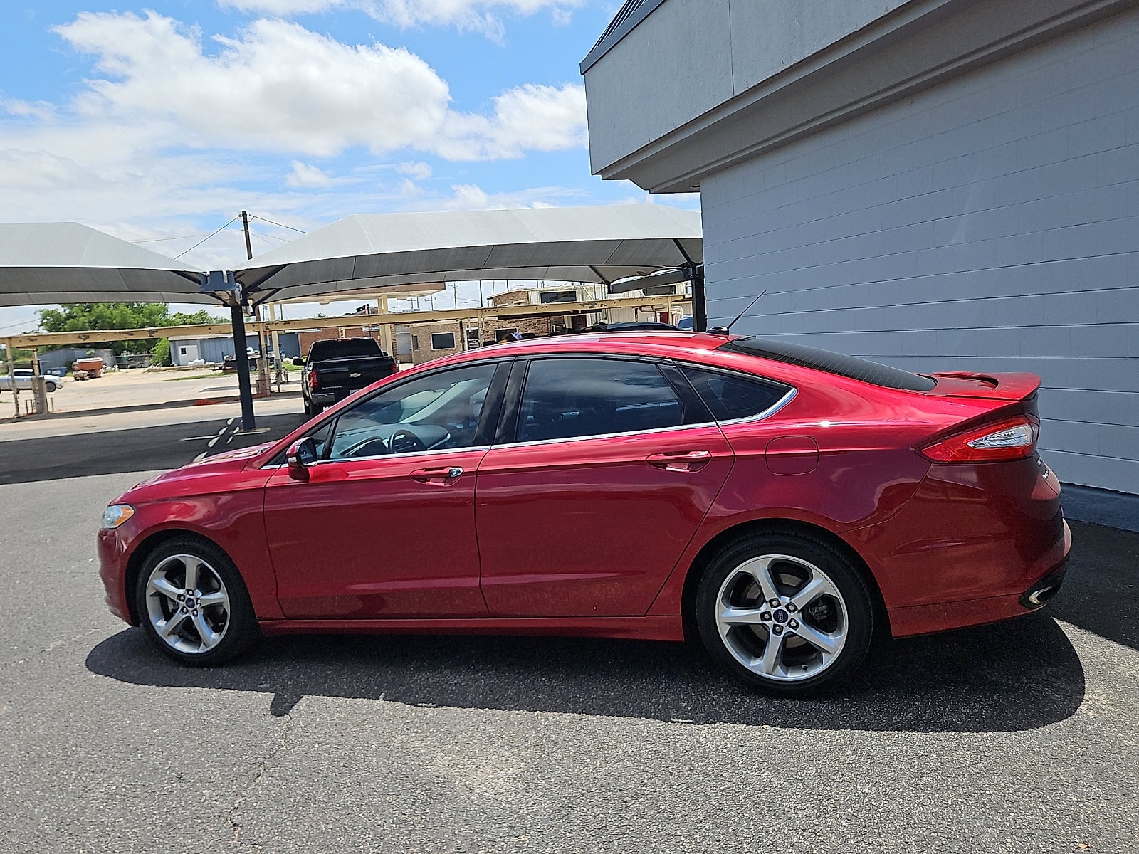 Used 2015 Ford Fusion SE with VIN 3FA6P0H95FR159913 for sale in San Angelo, TX