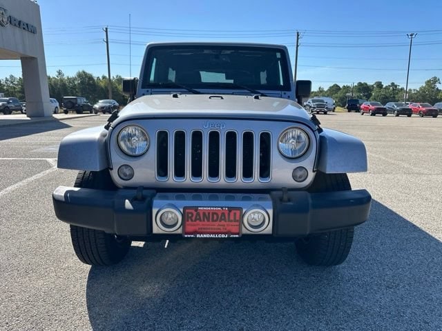 Used 2016 Jeep Wrangler Unlimited Sahara with VIN 1C4BJWEG4GL217459 for sale in Henderson, TX