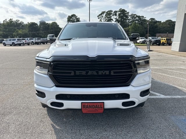 Used 2021 RAM Ram 1500 Pickup Laramie with VIN 1C6SRFJT1MN737931 for sale in Henderson, TX