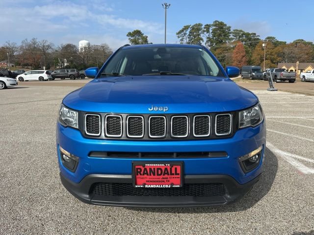 Certified 2021 Jeep Compass Latitude with VIN 3C4NJCBB8MT592453 for sale in Henderson, TX