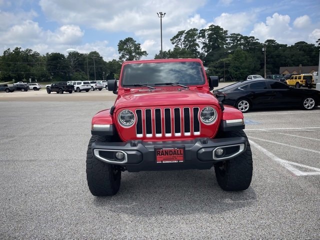 Used 2019 Jeep Wrangler Unlimited Sahara with VIN 1C4HJXEGXKW570330 for sale in Henderson, TX