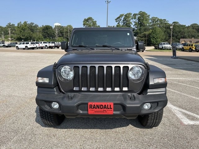 Used 2020 Jeep Wrangler Unlimited Sport S with VIN 1C4HJXDNXLW287847 for sale in Henderson, TX