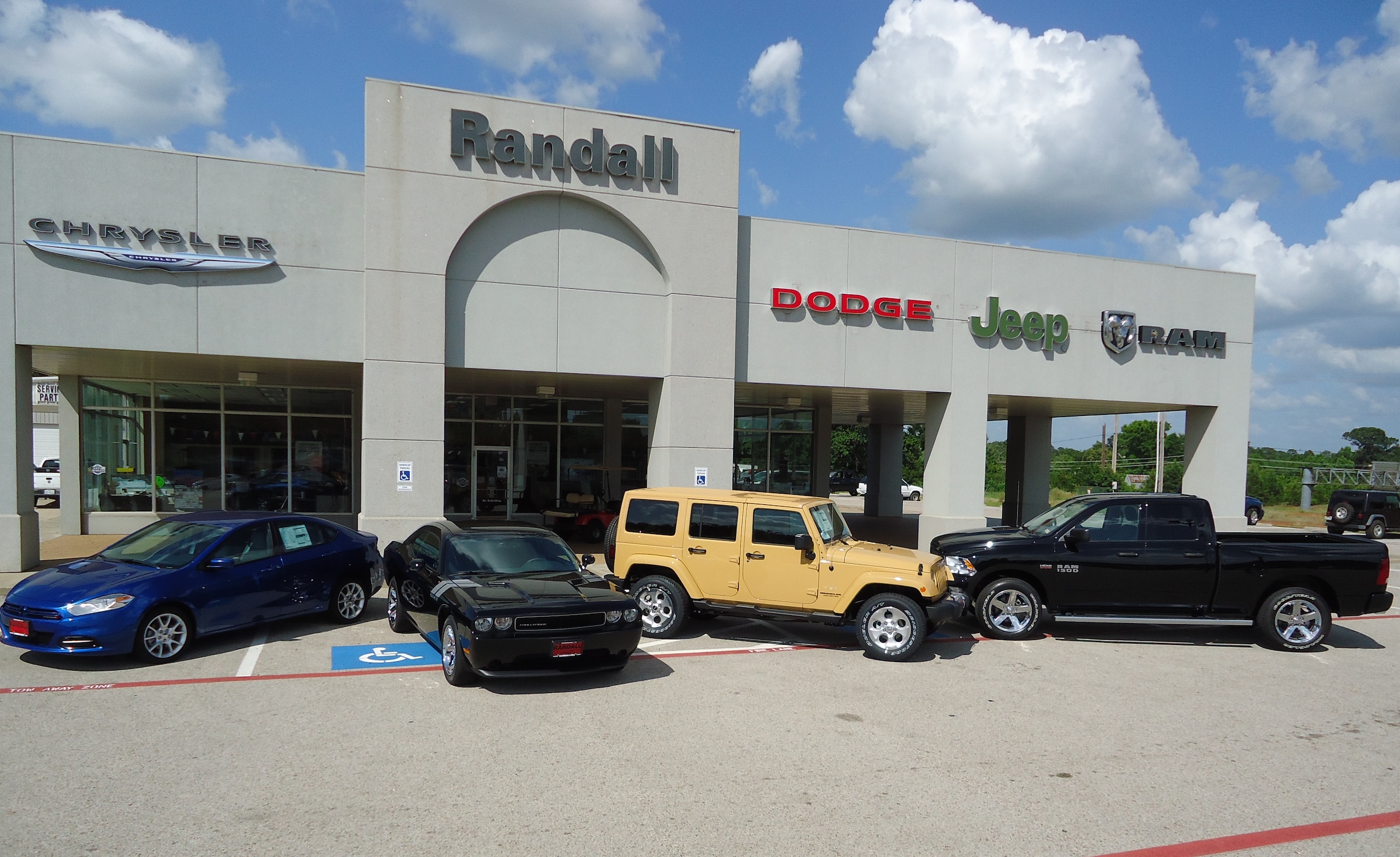 About Randall Dodge Chrysler Jeep RAM Henderson, Texas New and Used