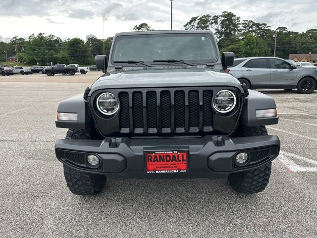 Used 2021 Jeep Wrangler Unlimited Willys with VIN 1C4HJXDG6MW546840 for sale in Henderson, TX