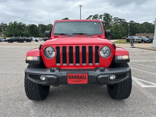 Used 2021 Jeep Wrangler Unlimited 80TH with VIN 1C4HJXDG2MW666506 for sale in Henderson, TX