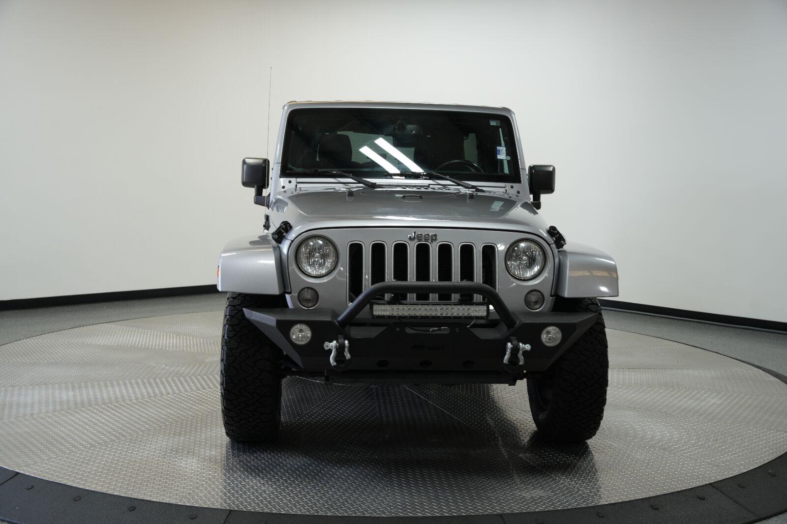 Used 2016 Jeep Wrangler Unlimited Sahara with VIN 1C4BJWEG1GL225390 for sale in Kansas City