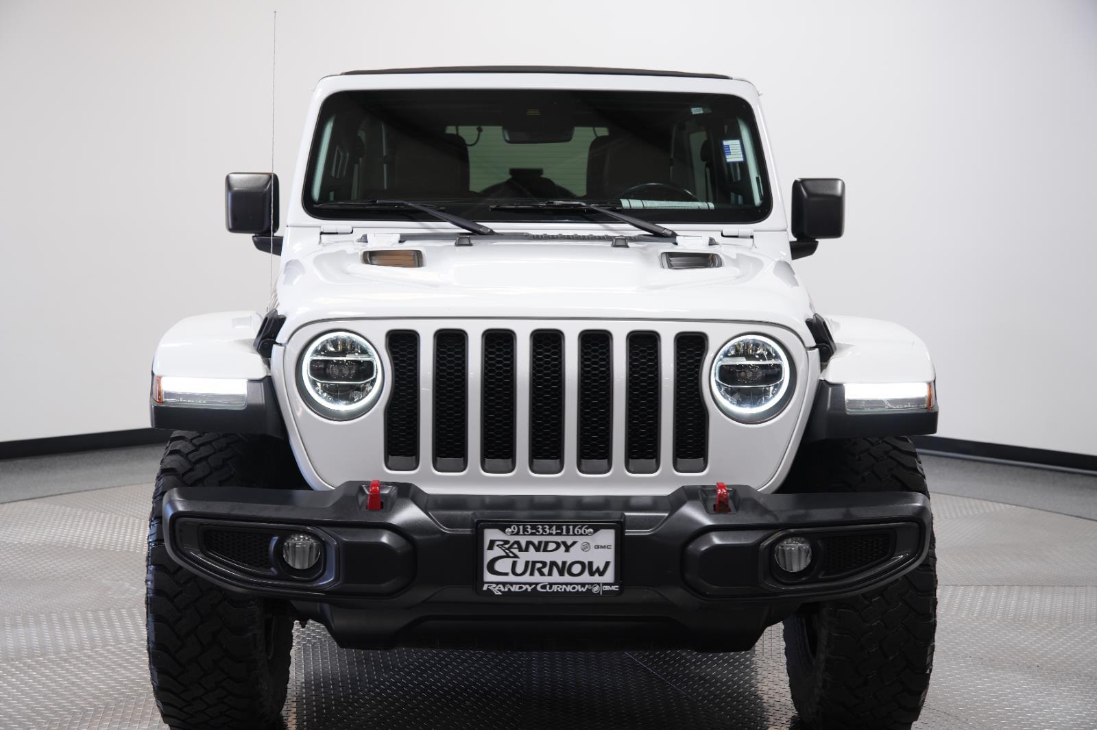 Used 2021 Jeep Wrangler Unlimited Rubicon with VIN 1C4HJXFN3MW501284 for sale in Kansas City