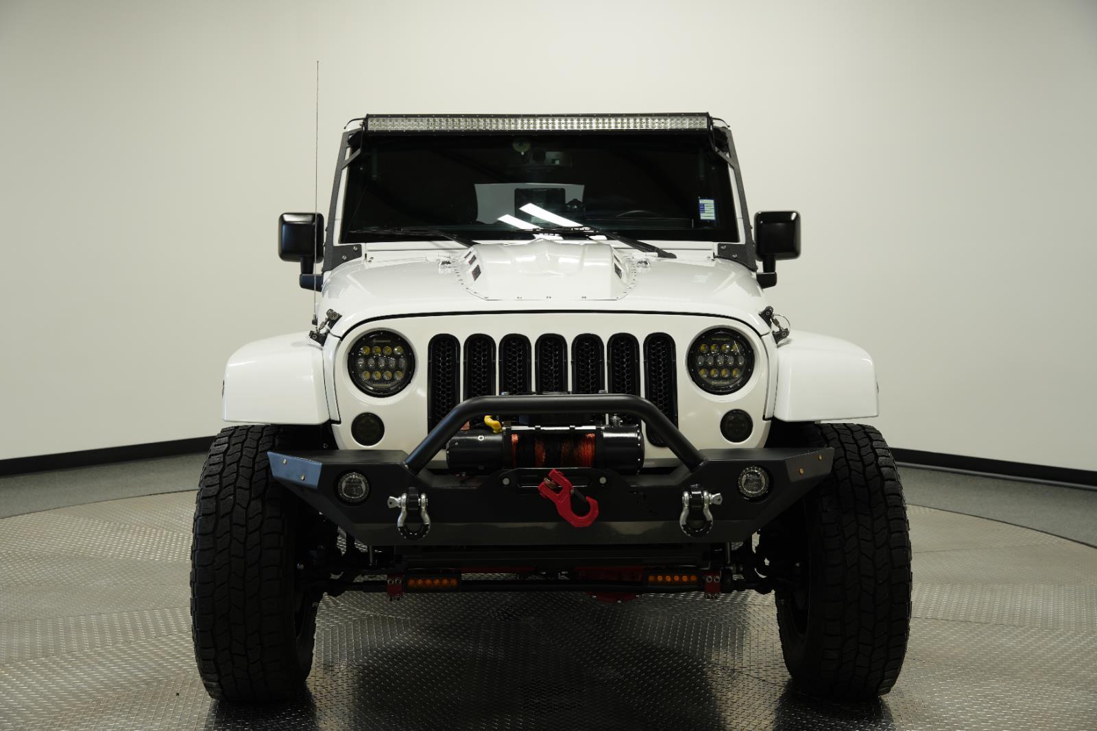 Used 2016 Jeep Wrangler Unlimited Sahara with VIN 1C4BJWEG5GL145591 for sale in Kansas City