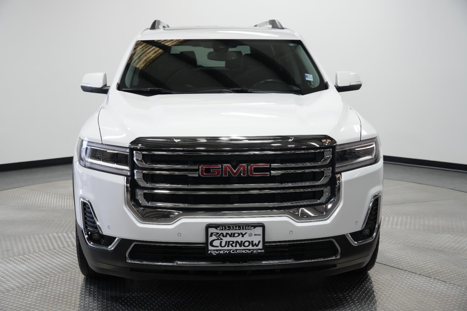 Used 2021 GMC Acadia SLT with VIN 1GKKNULS1MZ219795 for sale in Kansas City