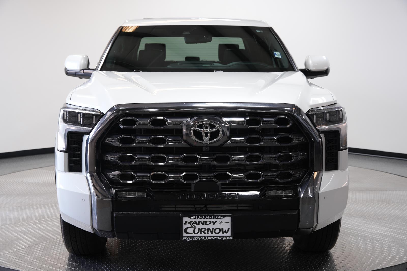 Used 2024 Toyota Tundra Platinum with VIN 5TFNA5DB6RX137704 for sale in Kansas City