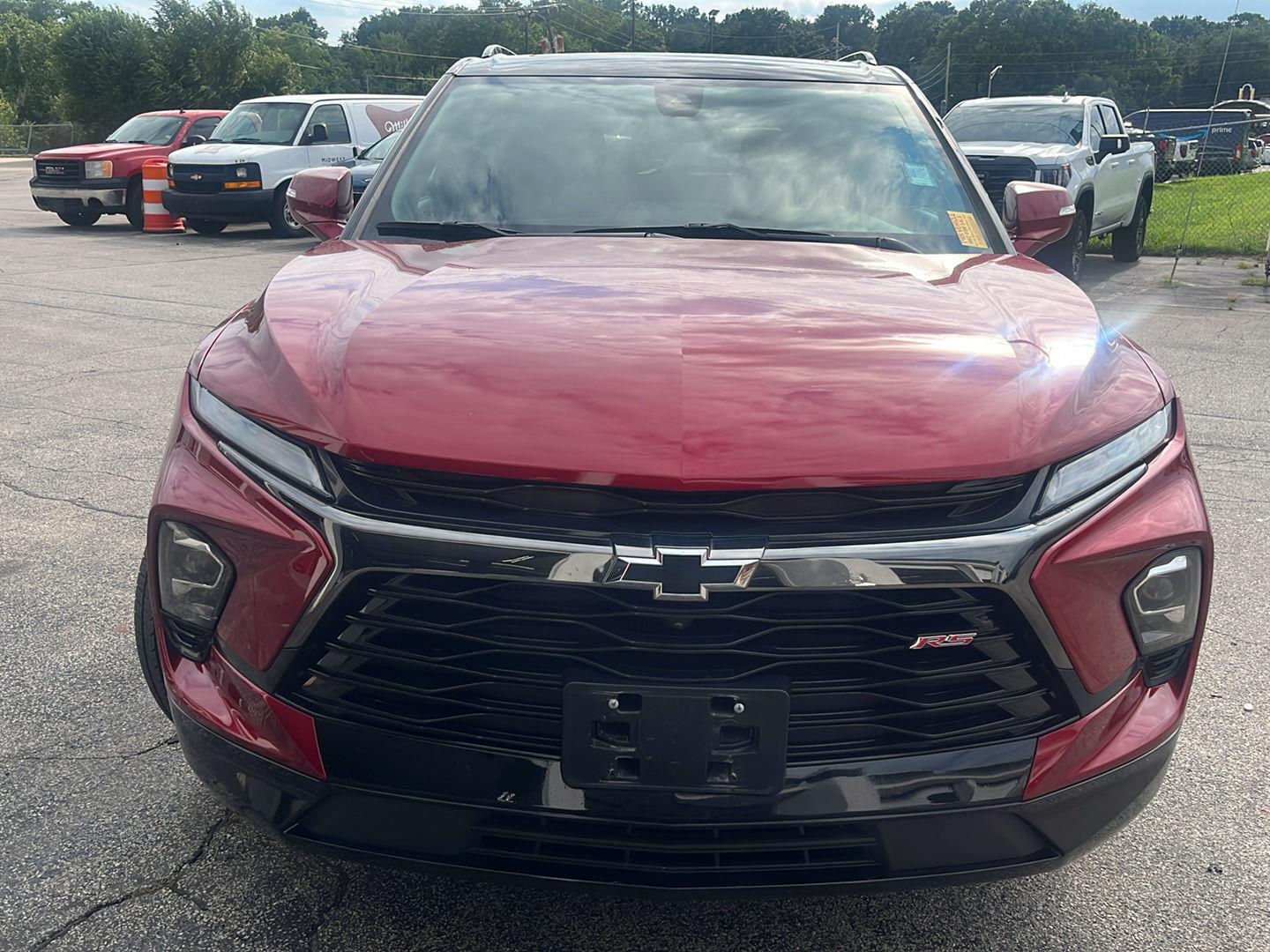 Used 2024 Chevrolet Blazer RS with VIN 3GNKBKRS3RS267780 for sale in Kansas City