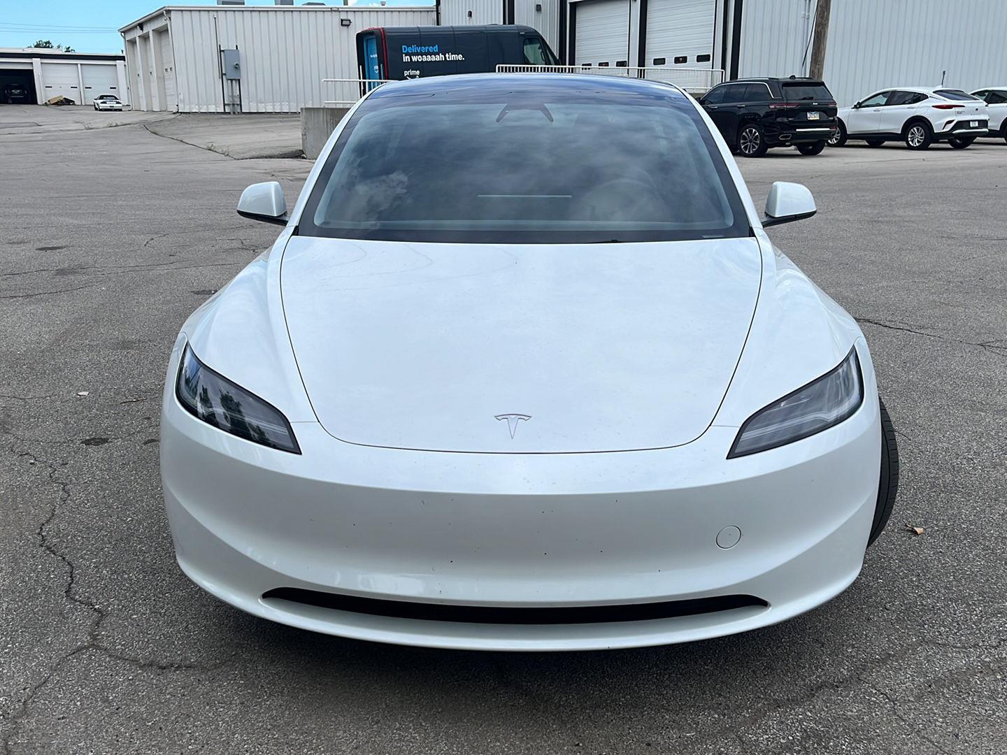 Used 2025 Tesla Model 3 Long Range with VIN 5YJ3E1EB5SF919799 for sale in Kansas City