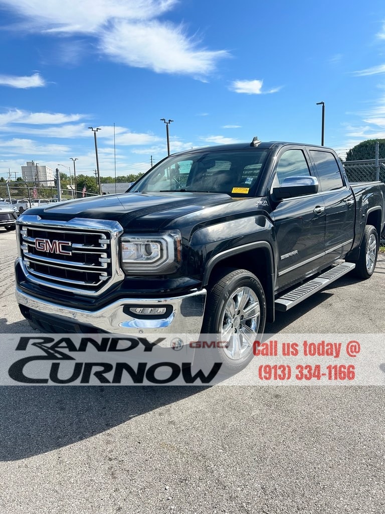 Used 2018 GMC Sierra 1500 SLT with VIN 3GTU2NEC7JG266947 for sale in Kansas City, KS