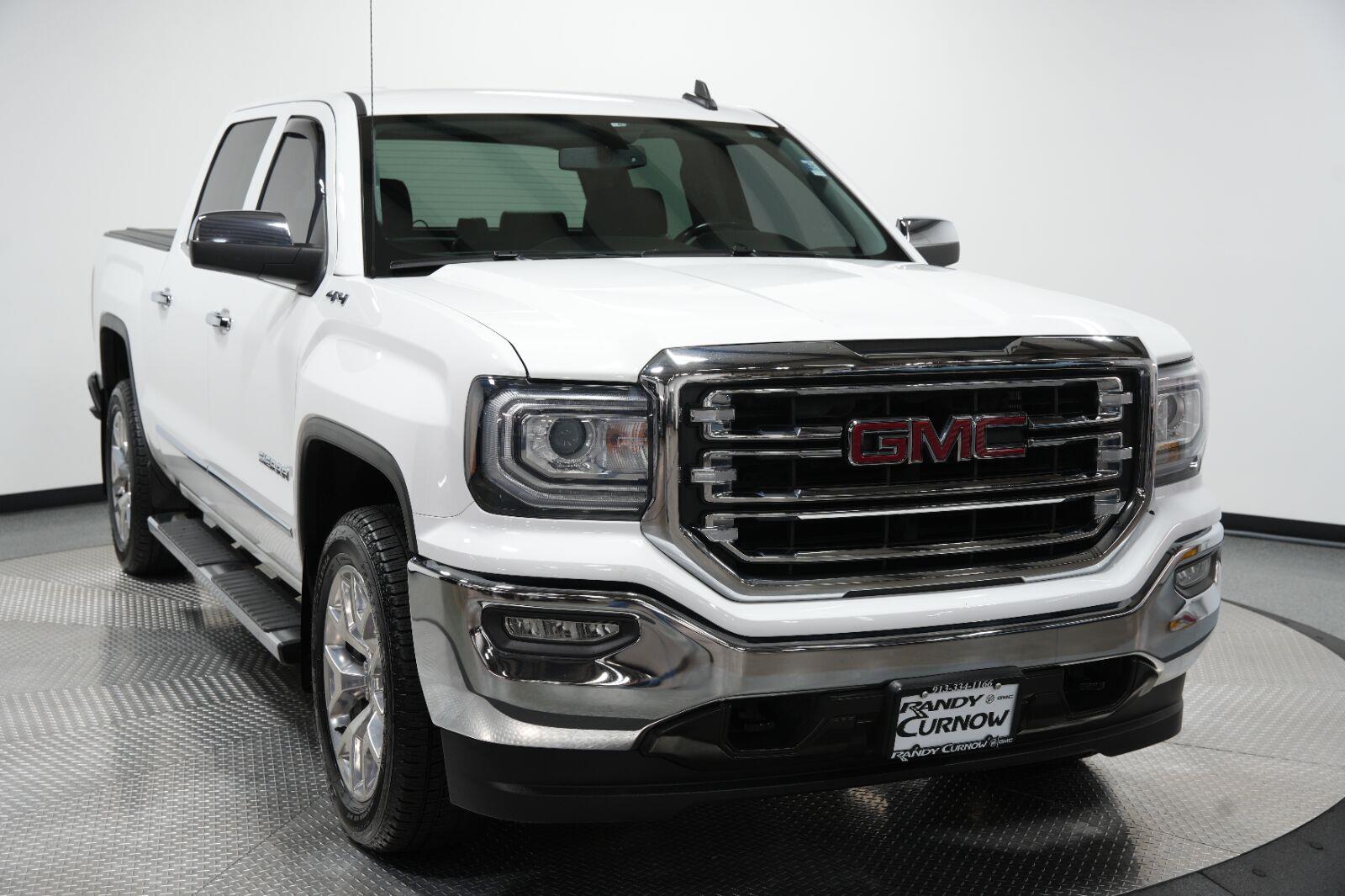 Used 2018 GMC Sierra 1500 SLT with VIN 3GTU2NEC4JG523854 for sale in Kansas City