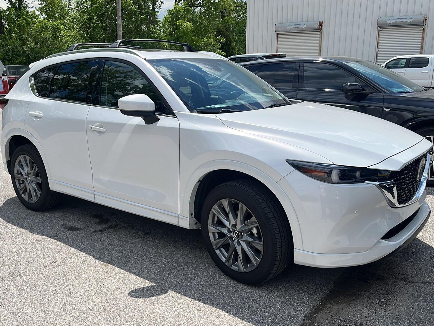 Used 2025 Mazda CX-5 S Premium Plus package with VIN JM3KFBEM6S0619811 for sale in Kansas City