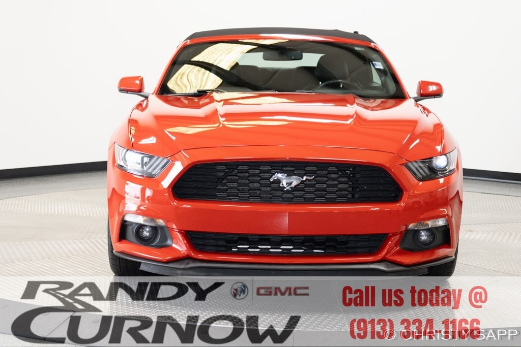 Used 2017 Ford Mustang EcoBoost Premium with VIN 1FATP8UH6H5357985 for sale in Kansas City