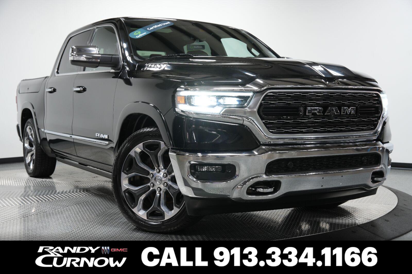 Used 2019 RAM Ram 1500 Pickup Limited with VIN 1C6SRFHT7KN603895 for sale in Kansas City