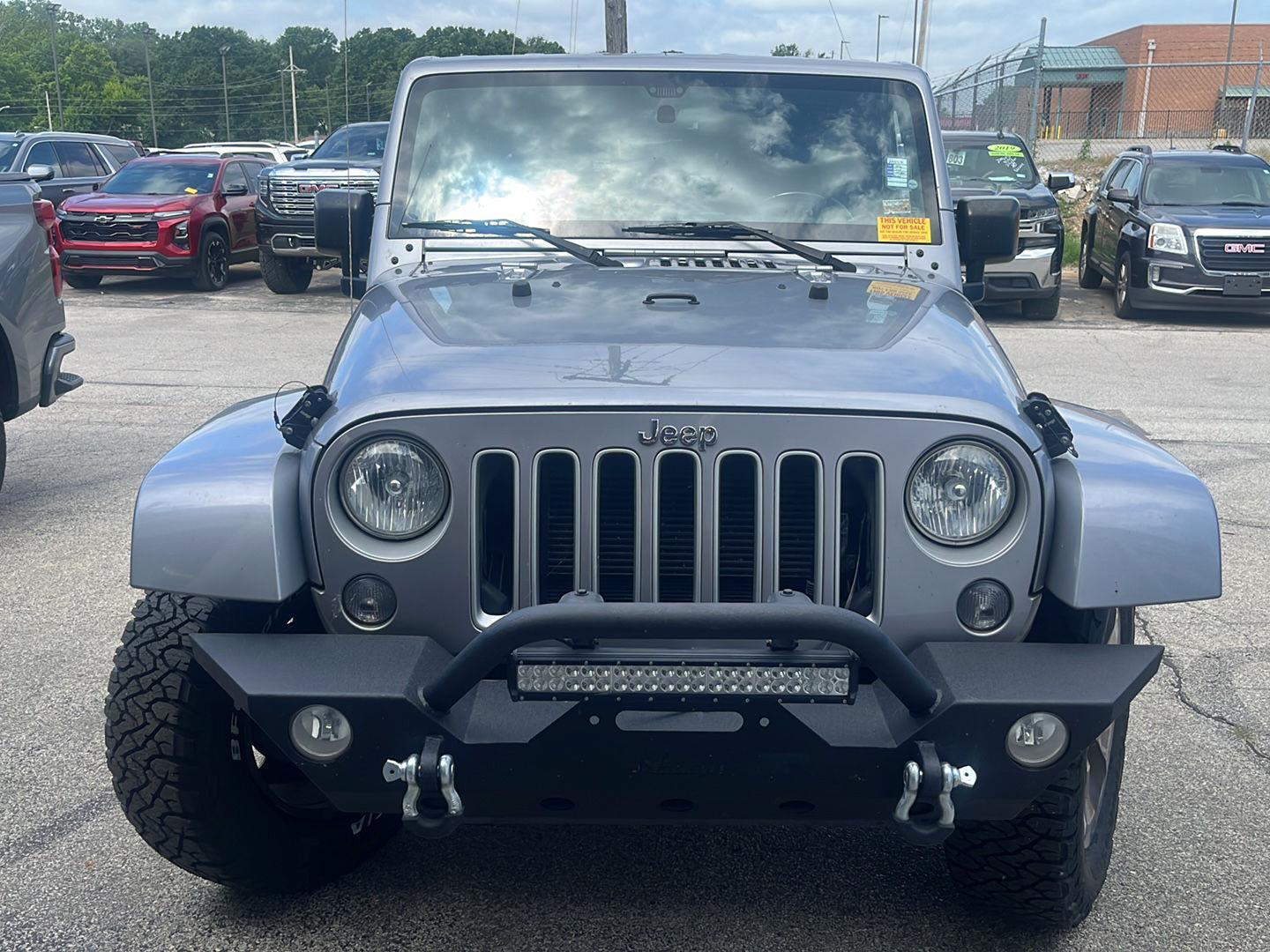 Used 2016 Jeep Wrangler Unlimited Sahara with VIN 1C4BJWEG1GL225390 for sale in Kansas City