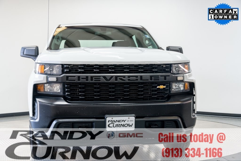 Used 2019 Chevrolet Silverado 1500 Work Truck with VIN 1GCUYAEF8KZ309839 for sale in Kansas City, KS