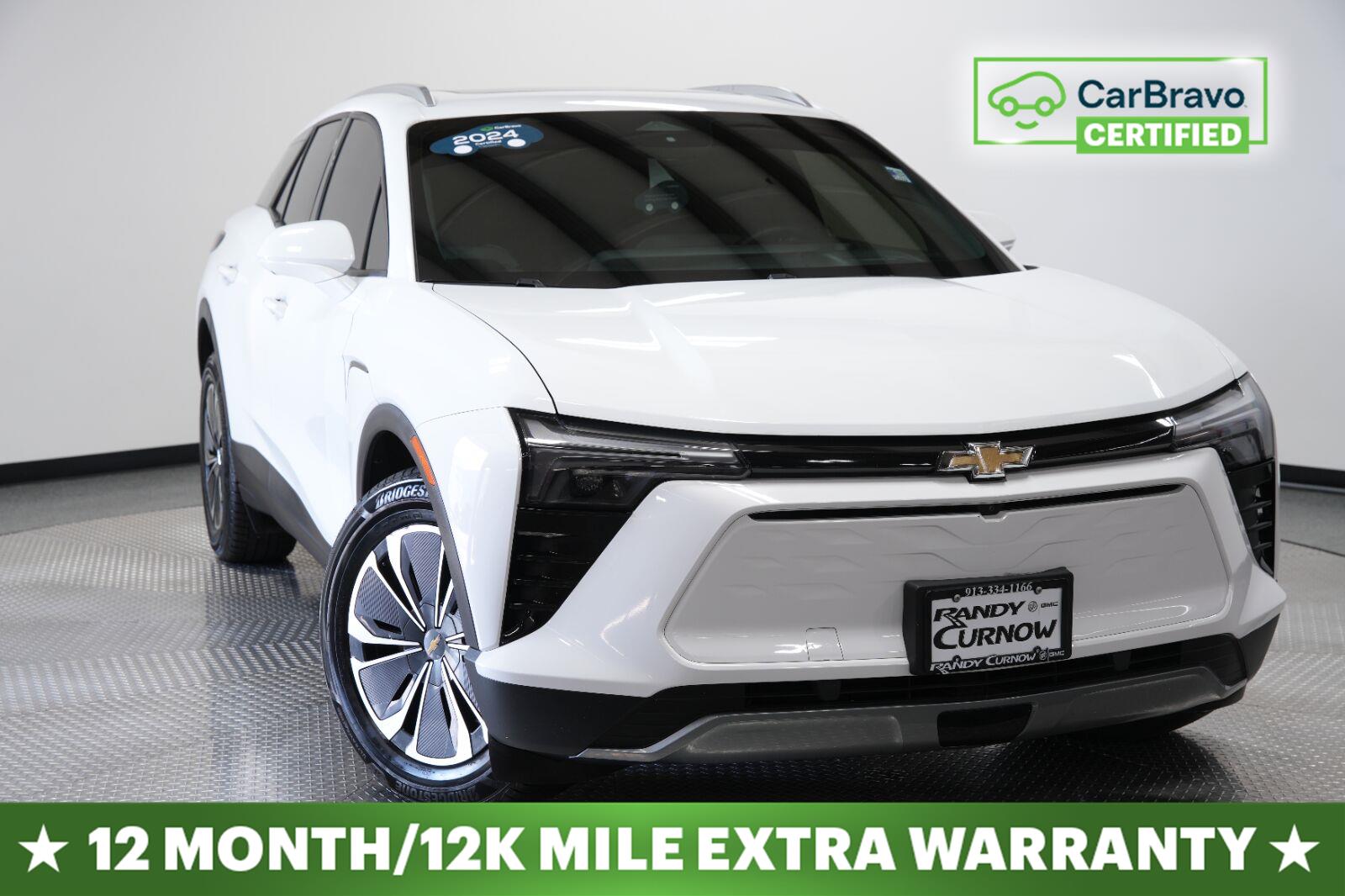 Used 2024 Chevrolet Blazer EV LT with VIN 3GNKDBRJ3RS249216 for sale in Kansas City, KS