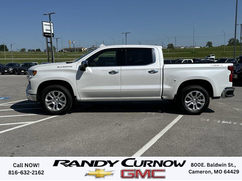 Used 2024 Chevrolet Silverado 1500 LTZ with VIN 1GCUDGED1RZ343807 for sale in Kansas City