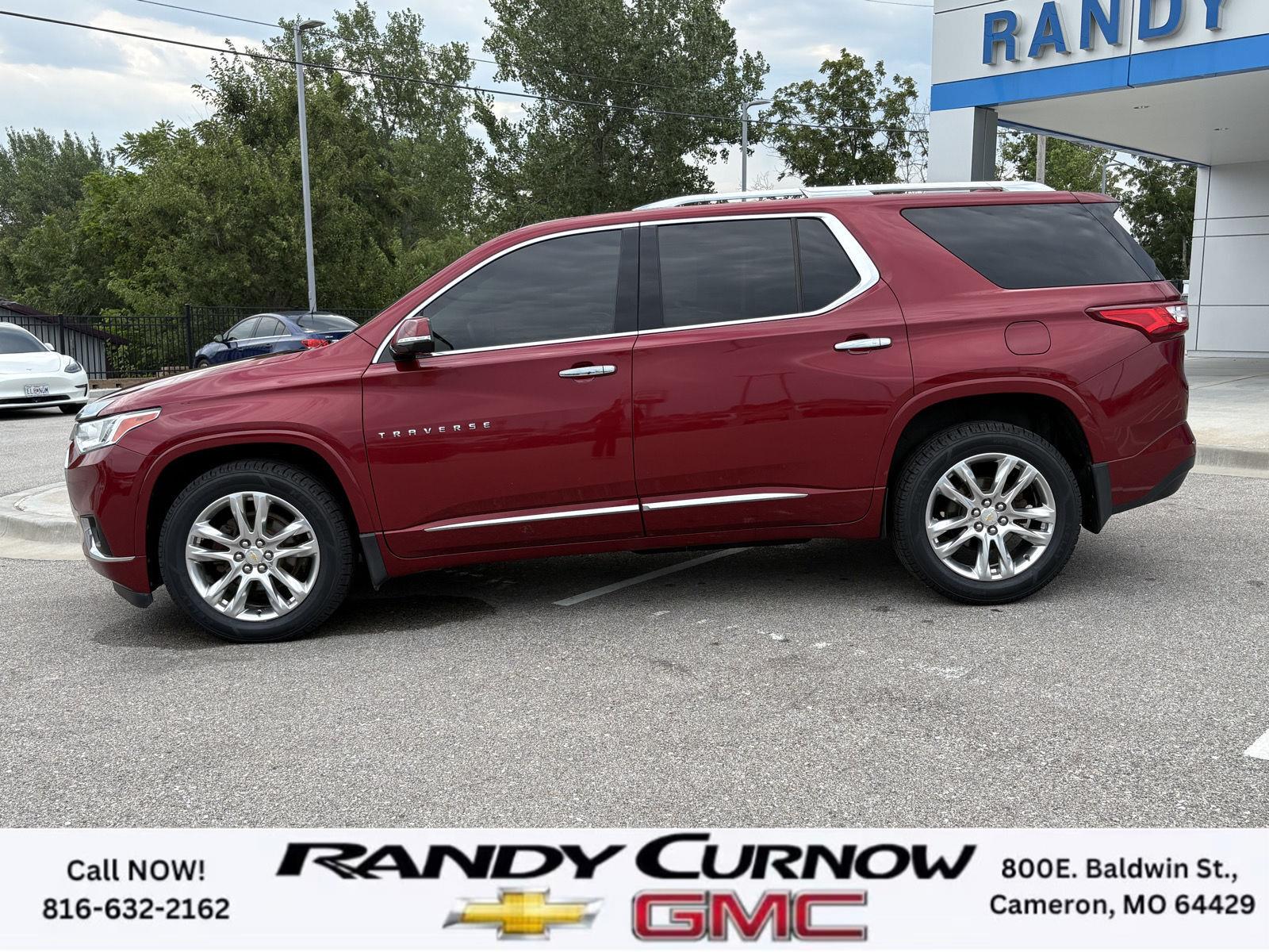 Used 2020 Chevrolet Traverse High Country with VIN 1GNEVNKW2LJ285585 for sale in Kansas City